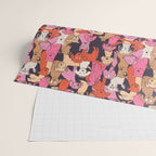 Dogs all day brights Wrapping Paper Gallery Image 2