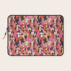 Dogs all day brights Laptop Sleeve Gallery Image 1