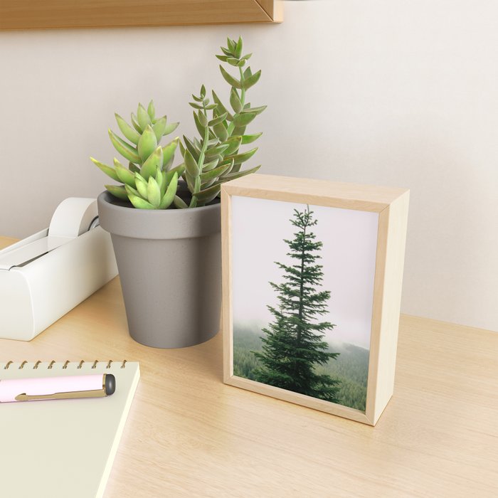 Single Tree Mini Art Print Gallery Image 2