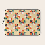 Retro geometry pattern no2 Laptop Sleeve Gallery Image 1