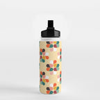 Retro geometry pattern no2 Water Bottle Gallery Image 2