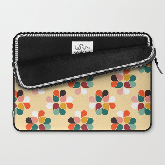 Retro geometry pattern no2 Laptop Sleeve Gallery Image 2