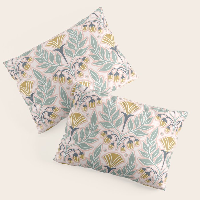La Floraison - Blush Pink Pillow Sham Gallery Image 3