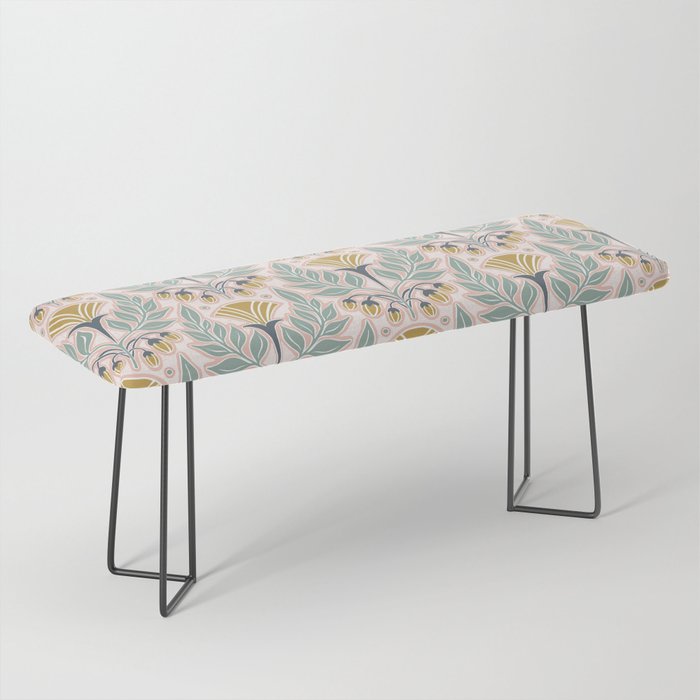 La Floraison - Blush Pink Bench Gallery Image 1