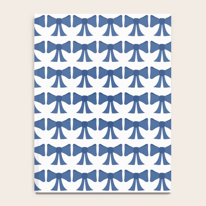 Vintage Bows V Blue Notebook Gallery Image 4