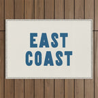 East Coast - Retro Typography Outdoor Rug Gallery Image 1