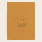 Tell The Story Of The Mountain You Climbed. Poster Gallery Image 4
