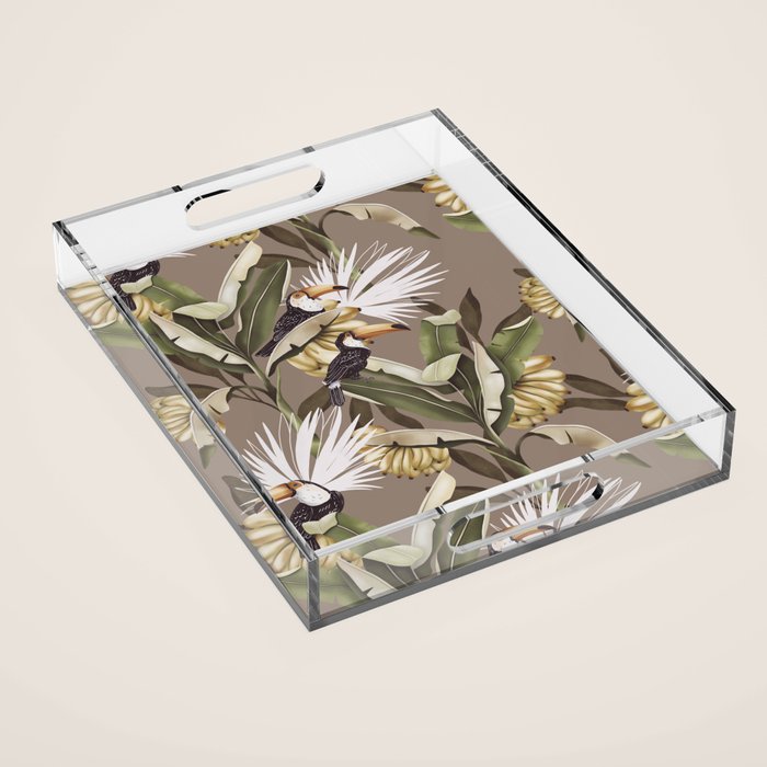 Tropical Toucan Oasis B Acrylic Tray Gallery Image 1