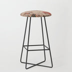 Antique Chinese Floral Pattern Stool Gallery Image 1