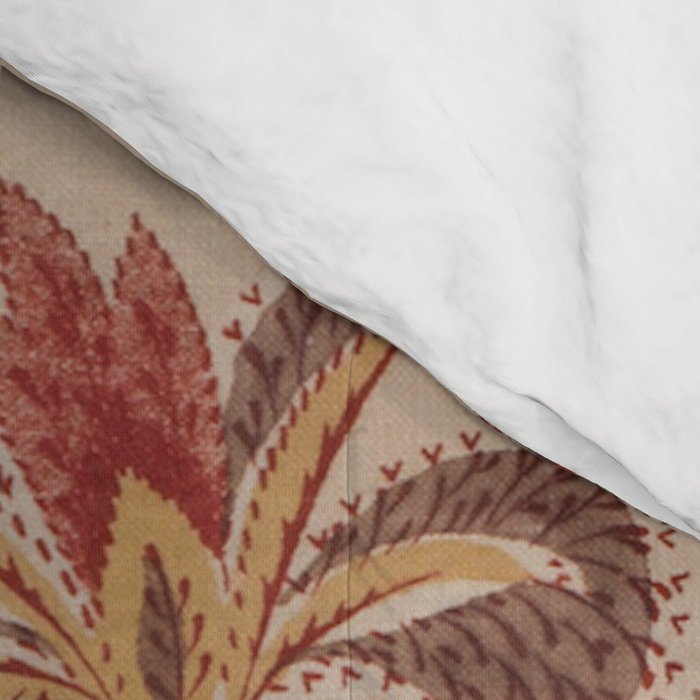 Antique Chinese Floral Pattern Comforter Gallery Image 4
