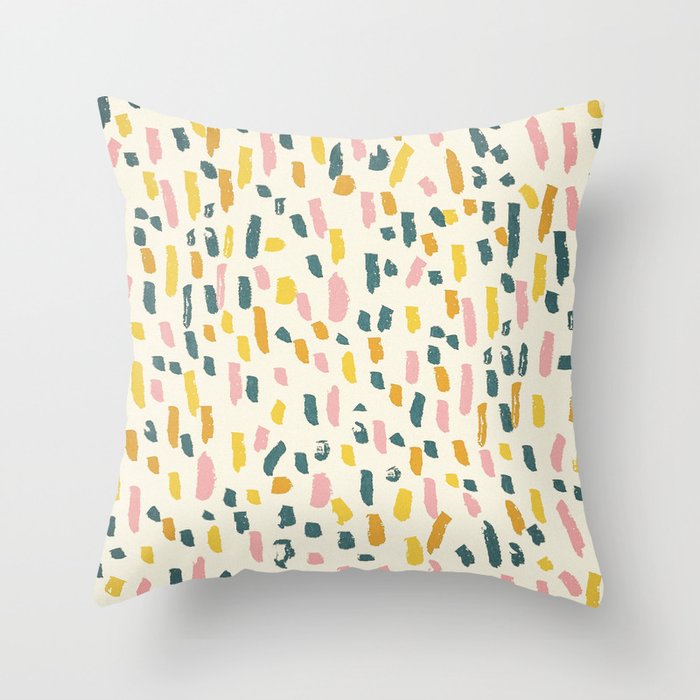 Messy Play Throw Pillow Gallery Image 1