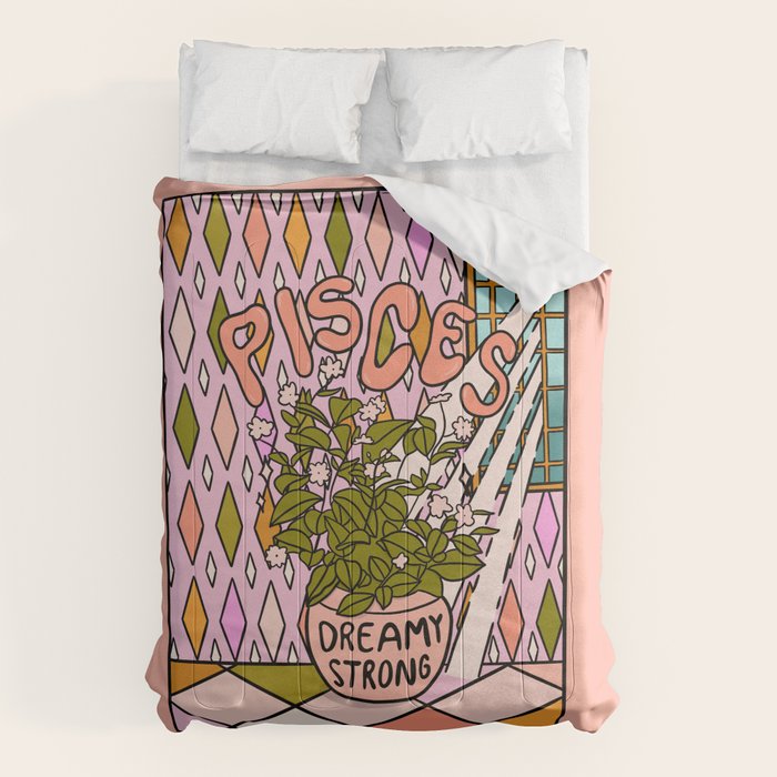 Pisces Plant Comforter Gallery Image 6