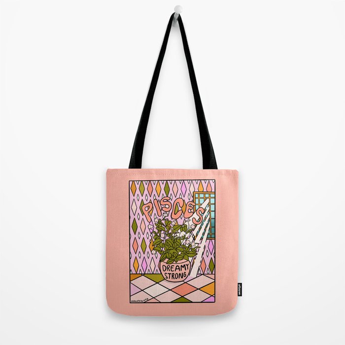 Pisces Plant Tote Bag Gallery Image 2