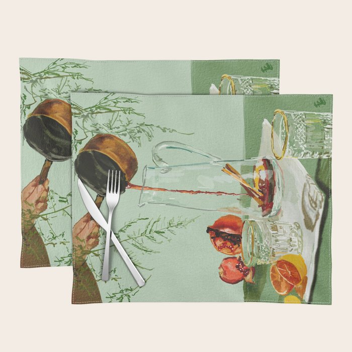 Ðulled wine kit Placemat Gallery Image 1