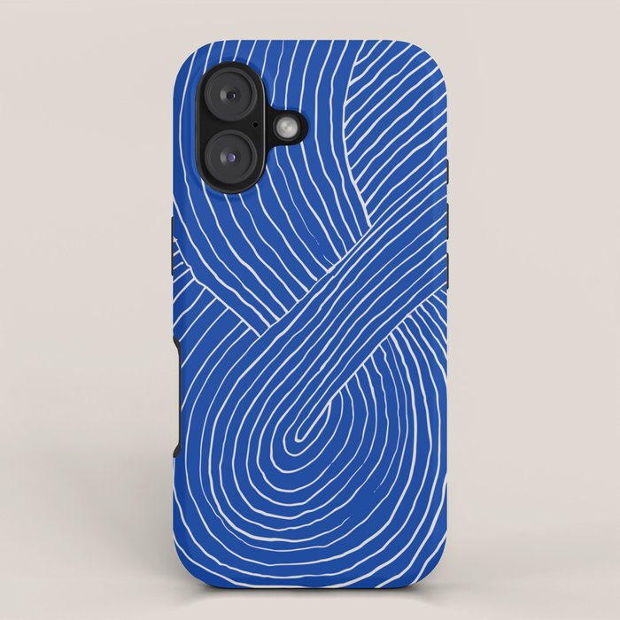 Strokes 01: Chathams Blue Edition  iPhone Case Gallery Image 1