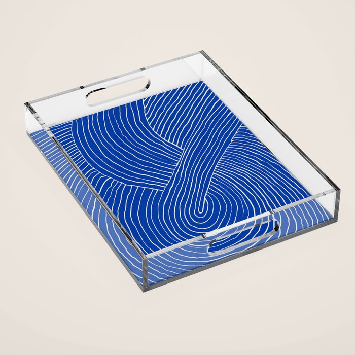 Strokes 01: Chathams Blue Edition  Acrylic Tray Gallery Image 1