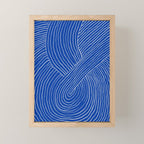 Strokes 01: Chathams Blue Edition  Mini Art Print Gallery Image 1