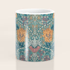 William Morris Honeysuckle and Tulip Woad Mulberry Pattern Coffee Mug Gallery Image 4