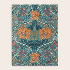 William Morris Honeysuckle and Tulip Woad Mulberry Pattern Notebook Gallery Image 4