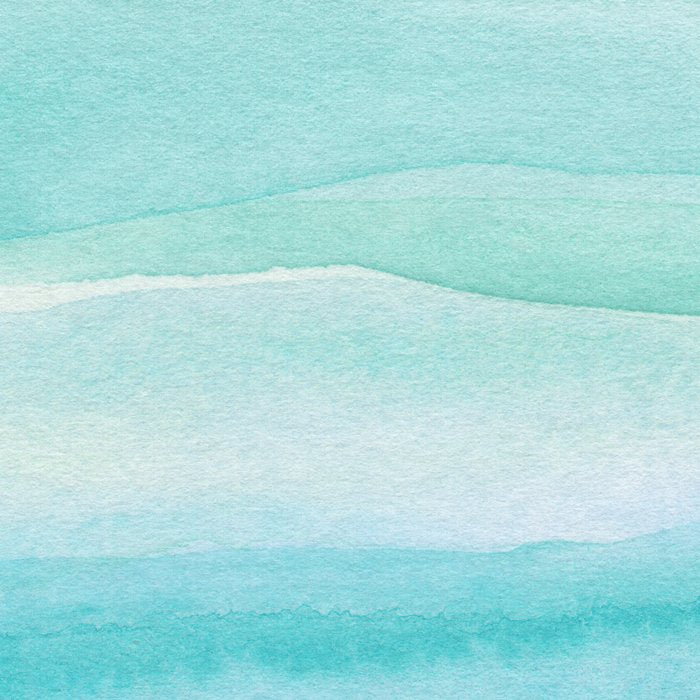Ocean Layers - Blue Green Watercolor Coffee Mug Gallery Image 2