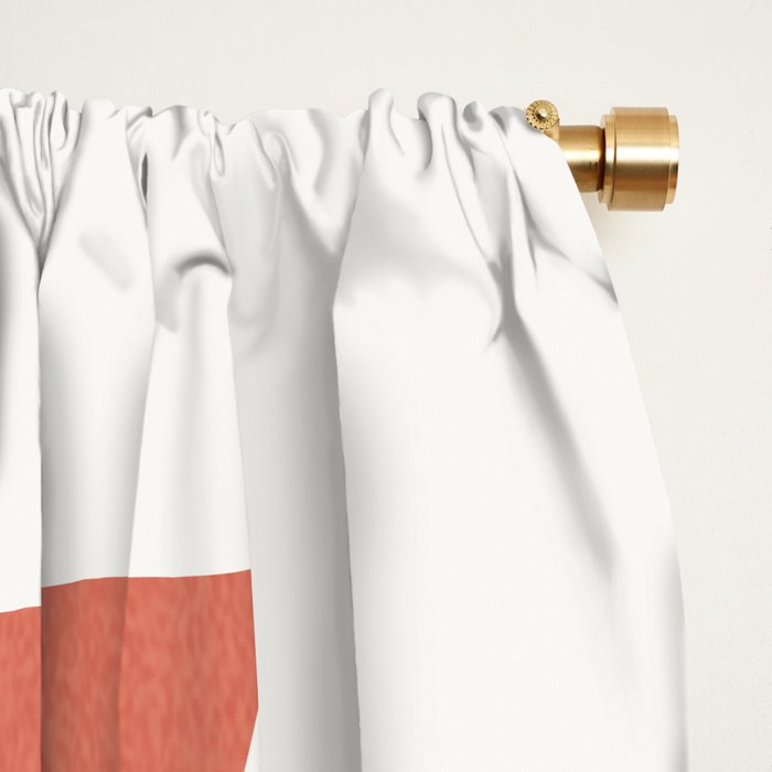 Abstract Minimal Shapes IV Window Curtain Gallery Image 2