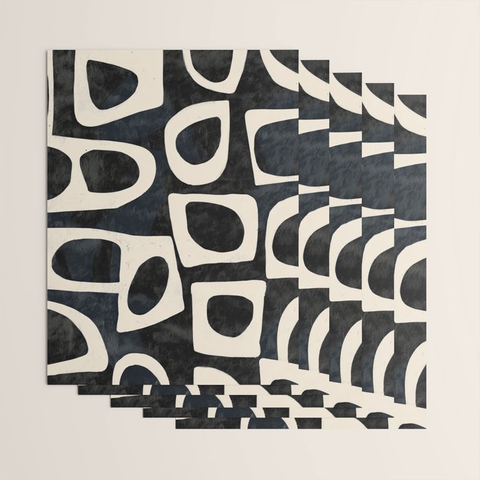 Shadowed Forms Wrapping Paper Gallery Image 3