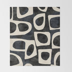 Shadowed Forms Throw Blanket Gallery Image 2