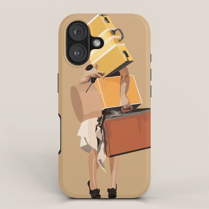But only everything necessary Terracotta iPhone Case Gallery Image 1