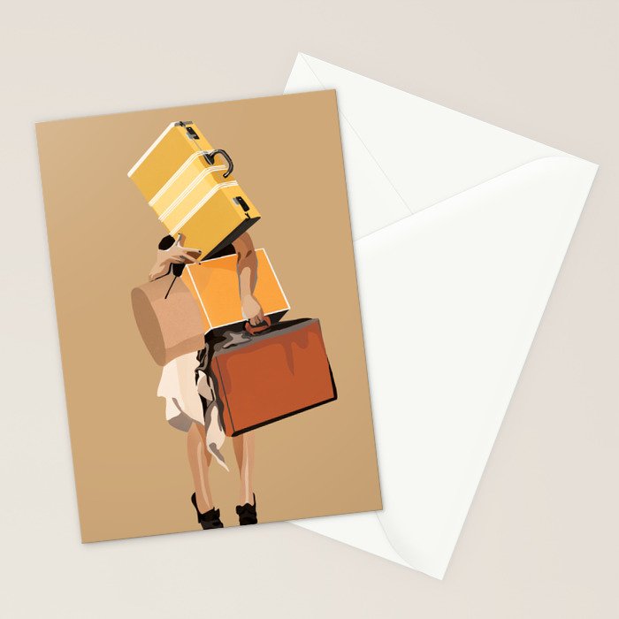 But only everything necessary Terracotta Stationery Card Gallery Image 2