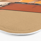 But only everything necessary Terracotta Bath Mat Gallery Image 3