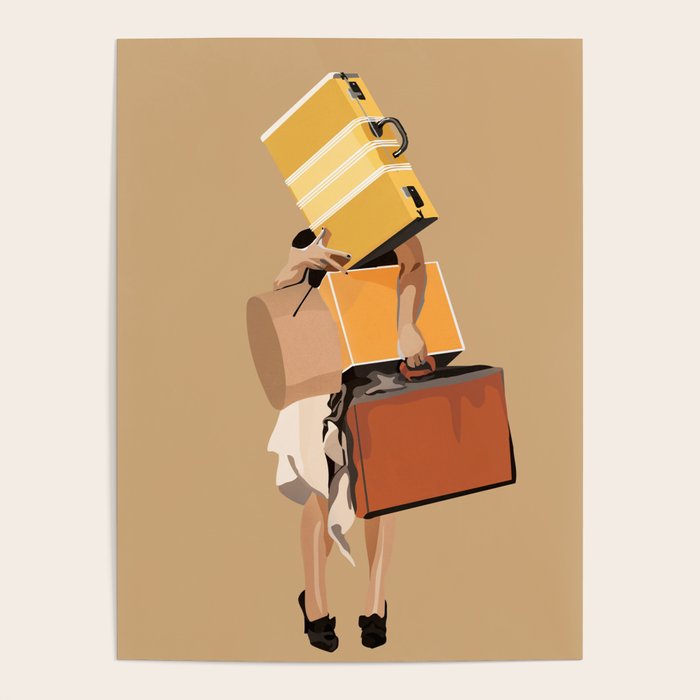 But only everything necessary Terracotta Poster Gallery Image 4