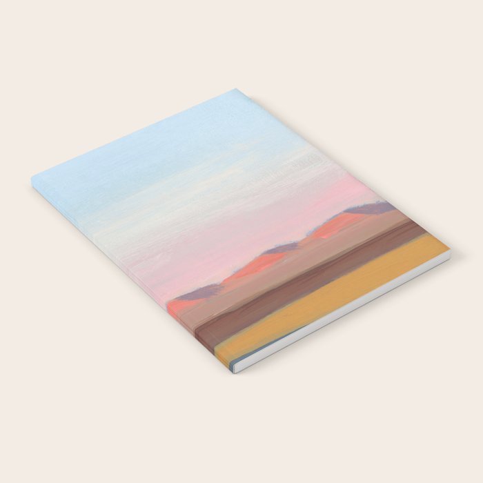 Calming mountain evening scene - Back Way to Wallowa 4 Notebook Gallery Image 1