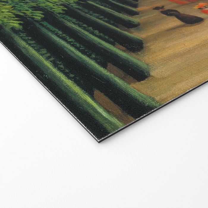 Henri Rousseau - The Avenue in the Park at Saint Cloud  Welcome Mat Gallery Image 2