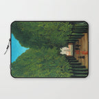 Henri Rousseau - The Avenue in the Park at Saint Cloud  Laptop Sleeve Gallery Image 1