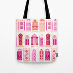 Moroccan Doors - Peach Palette Tote Bag Gallery Image 1
