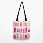 Moroccan Doors - Peach Palette Tote Bag Gallery Image 2