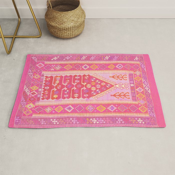 Persian Rug Shades of Pink Rug Gallery Image 1