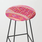Persian Rug Shades of Pink Stool Gallery Image 2