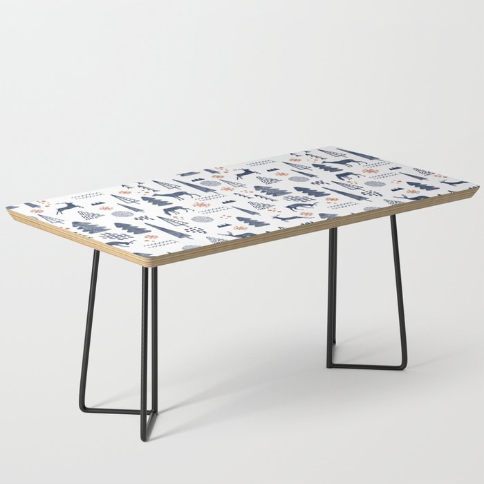 Deer Christmas forest Coffee Table Gallery Image 1