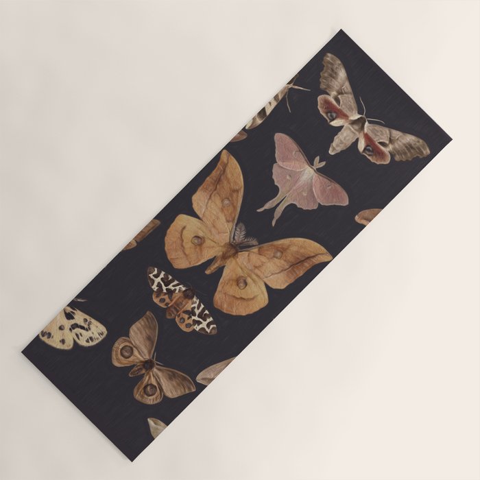 Night butterflies 2 Yoga Mat Gallery Image 1
