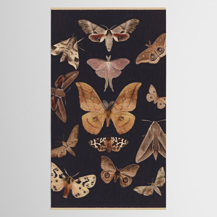 Night butterflies 2 Tablecloth Gallery Image 2