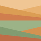 Geometric Triangles XII Earthy Rustic Coffee Mug Gallery Image 2