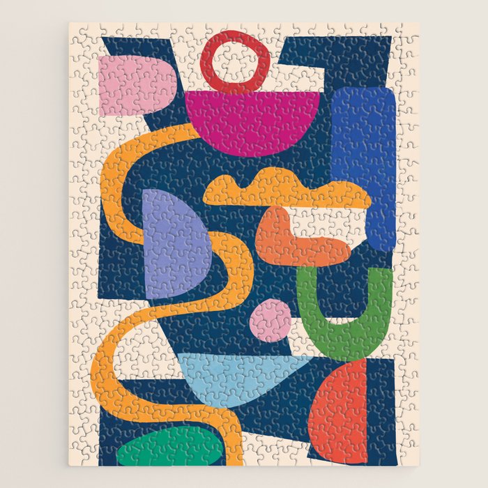 Modern Abstract Art 42 Jigsaw Puzzle Gallery Image 1