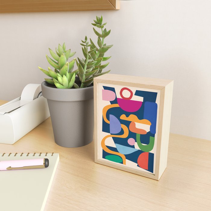 Modern Abstract Art 42 Mini Art Print Gallery Image 2