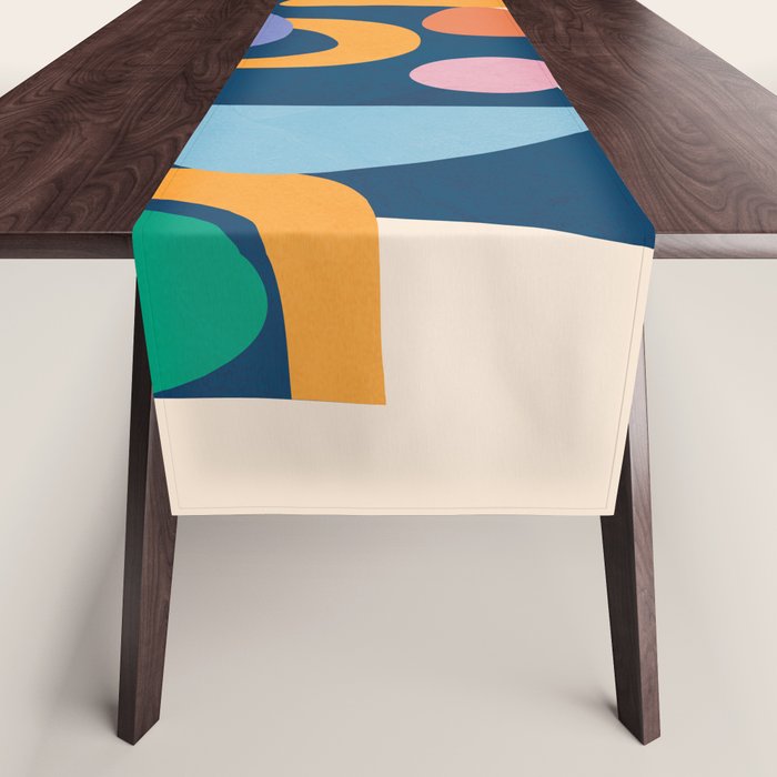 Modern Abstract Art 42 Table Runner Gallery Image 1