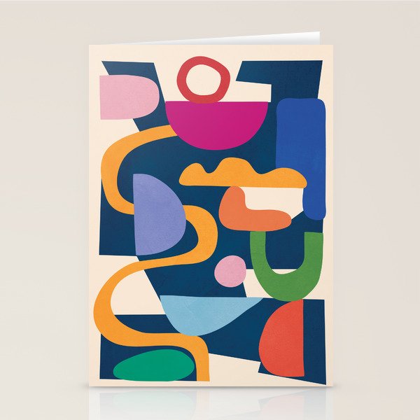 Modern Abstract Art 42 Stationery Card Gallery Image 2