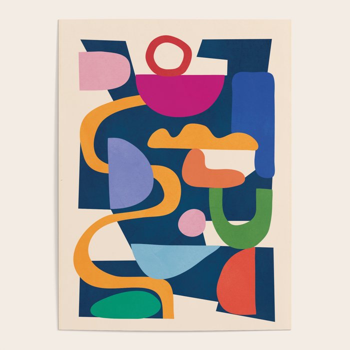 Modern Abstract Art 42 Poster Gallery Image 1