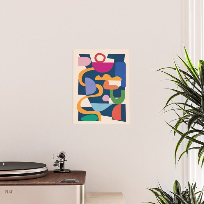 Modern Abstract Art 42 Poster Gallery Image 2