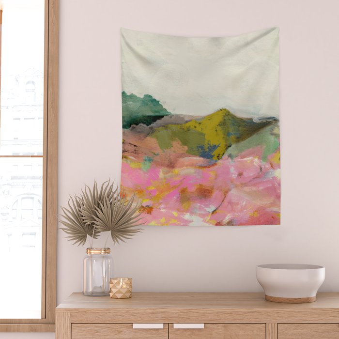 summer landscape Wall Tapestry Gallery Image 2
