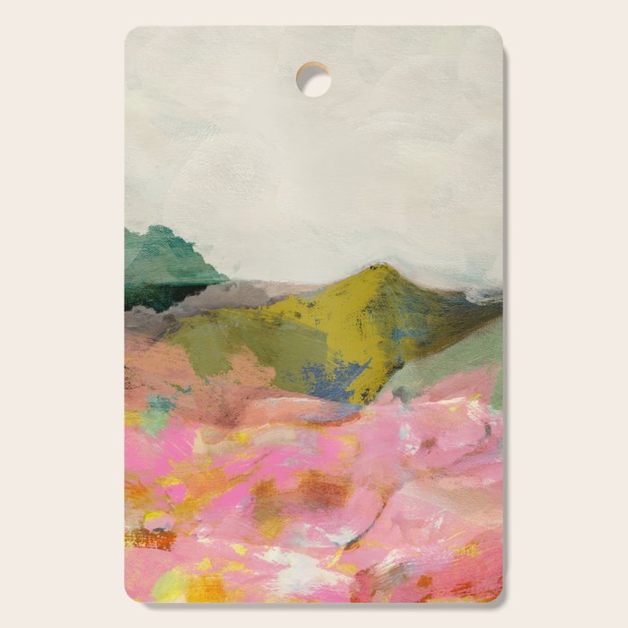 summer landscape Cutting Board Gallery Image 1